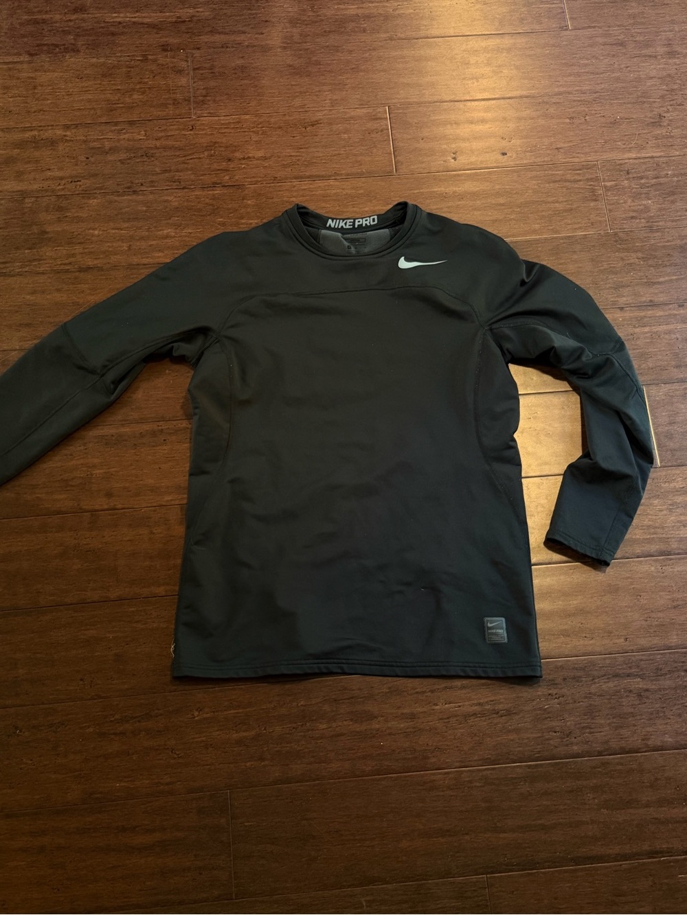 Nike Black Long Sleeve Dri-FIT Top